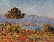 Claude Monet Antibes Seen from the Notre Dame Plateau USA oil painting artist